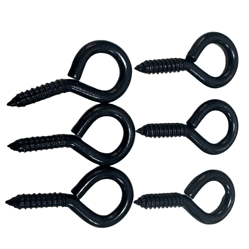 How does electrophoretic black treatment improve the corrosion resistance and extend the lifespan of the eyebolt?