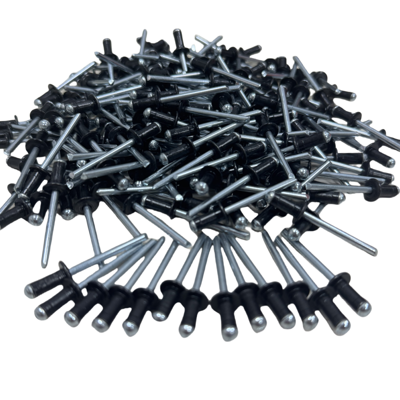 How do hollow rivets enable single-sided installation, solving the problem of no reverse working space?